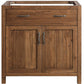 Design Element Bryson Transitional Walnut 36" Vanity Base Only | DEC4002-A-CB