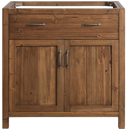 Design Element Vanity Base Cabinets Design Element Bryson Transitional Walnut 36" Vanity Base Only | DEC4002-A-CB