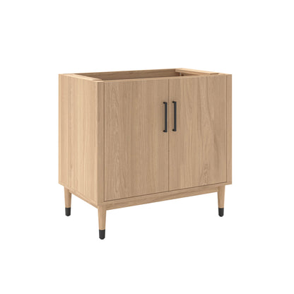 Fresca Sawyer 36" Freestanding Bathroom Cabinet in Sunburst Oak