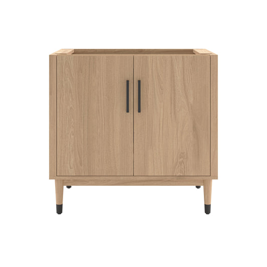 Fresca Sawyer 60" Freestanding Bathroom Cabinet in Sunburst Oak