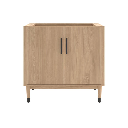 Fresca Sawyer 60" Freestanding Bathroom Cabinet in Sunburst Oak