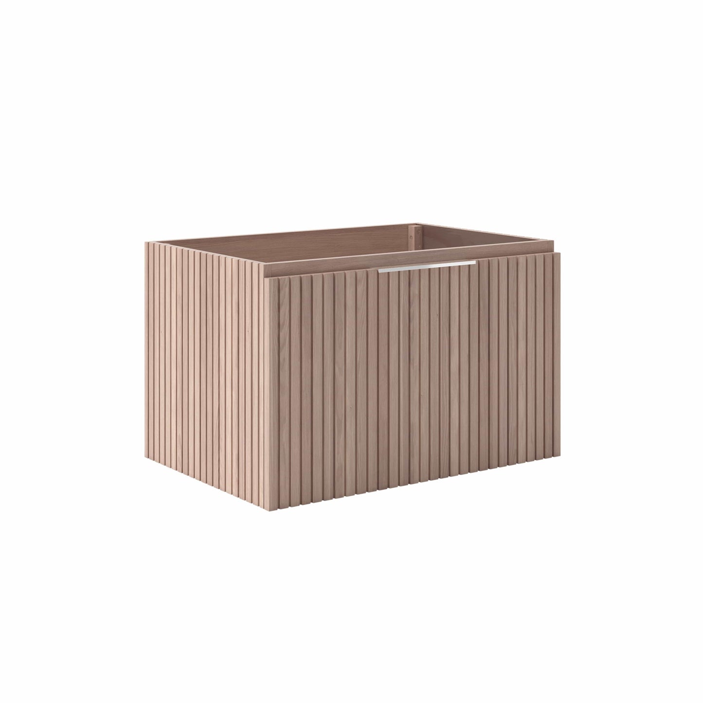 Fresca Elliot 30" Floating Bathroom Cabinet with Top & Sink in Vanilla Oak