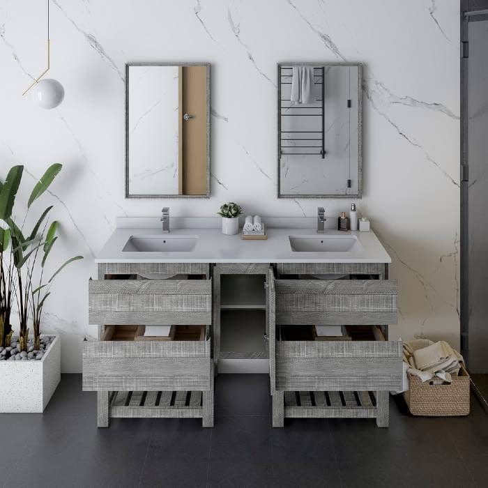 modern bathroom vanity set