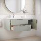 Fresca Camille 36" Floating Bathroom Vanity in Whispering Sage