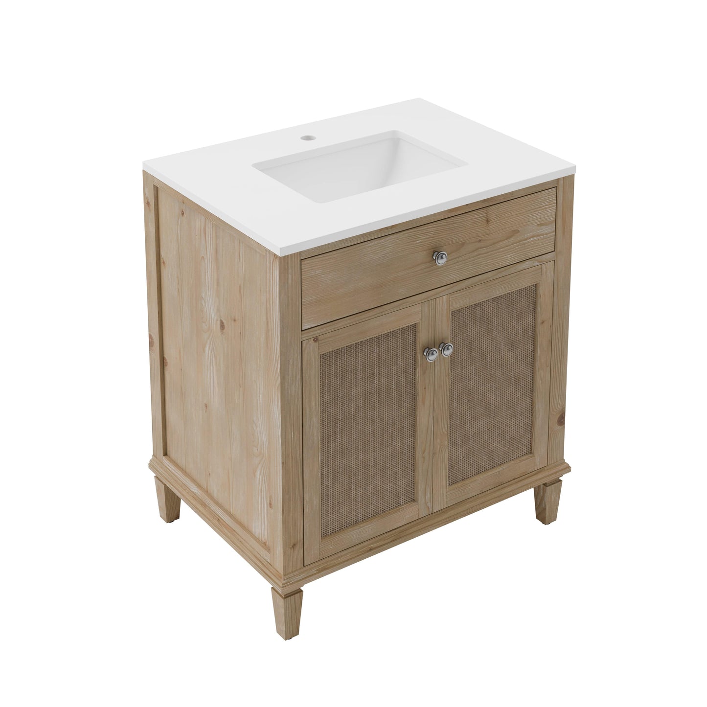 Fresca Cora 30" Freestanding Bathroom Cabinet in Sunlit Fir