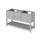 Durable and sealed MDF construction with full-extension soft-close slides and hinges Open bottom shelf for optimal storage
