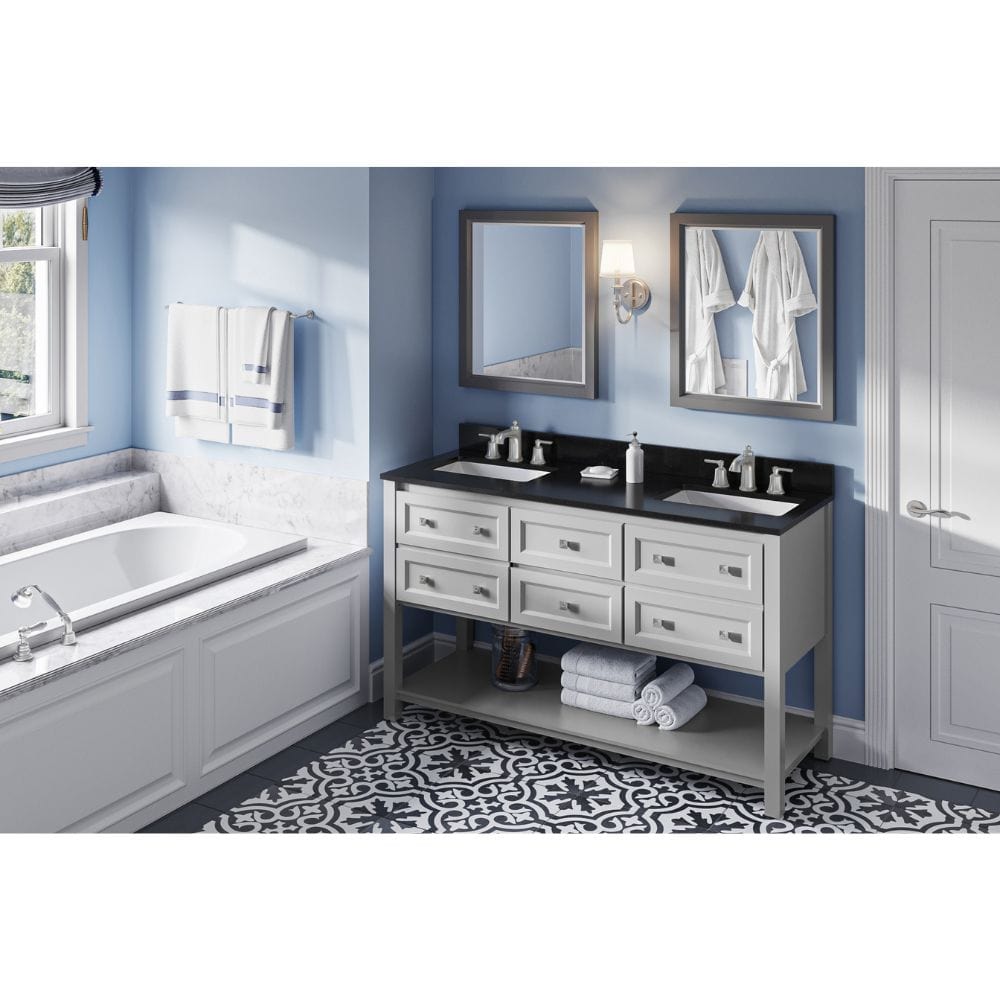 Sleek square legs, an open bottom shelf, and the classic Shaker design create a perfect blend of style and function.