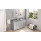 Sleek lines and raised panels come together to create a unique design for the sophisticated Cade vanity. 