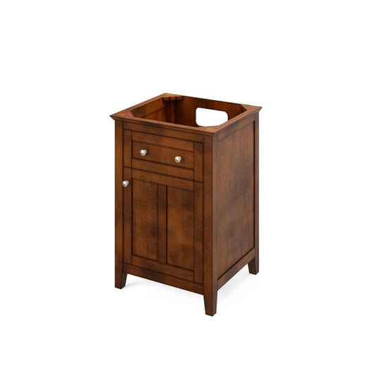 Maximum storage with hardwood custom tipout tray, dovetail rollout drawer, and adjustable shelf Round knobs included