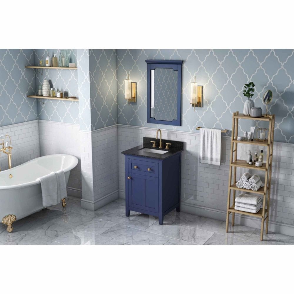 The Chatham vanity embraces the classic Shaker style with refined elegance and is available in a diverse selection of colors to fit a variety design styles.