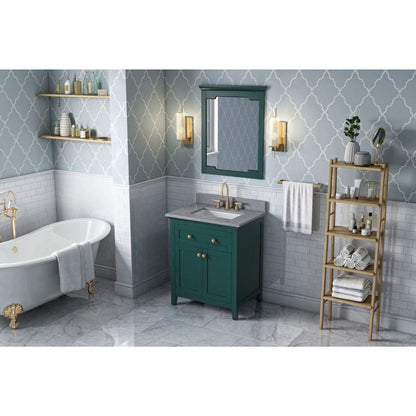 The Chatham vanity embraces the classic Shaker style with refined elegance and is available in a diverse selection of colors to fit a variety design styles.