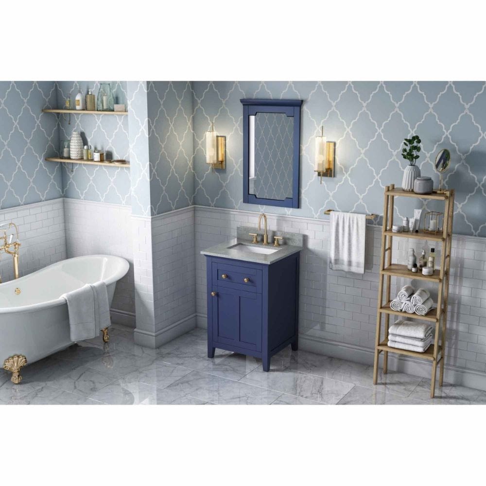 The Chatham vanity embraces the classic Shaker style with refined elegance and is available in a diverse selection of colors to fit a variety design styles.