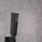 Lexora Monte Celo Set 8" Matte Black Square Rain Shower and Handheld | LSS10011MB