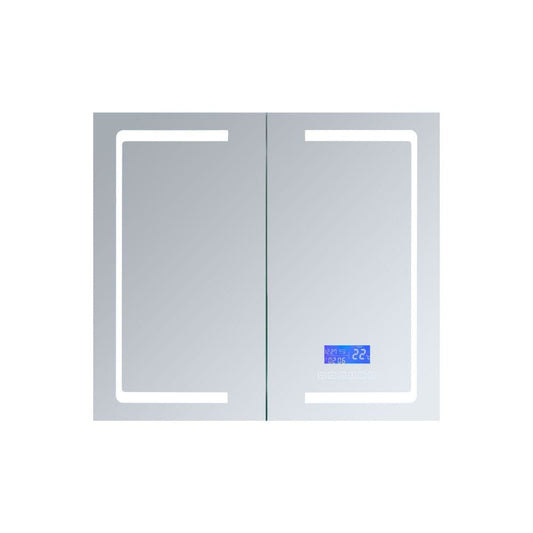 Bracciano 36" Wide x 32" Tall LED Medicine Cabinet w/ Defogger | LB3632LEDMC