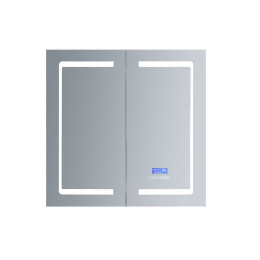 Bracciano 36" Wide x 36" Tall LED Medicine Cabinet w/ Defogger | LB3636LEDMC