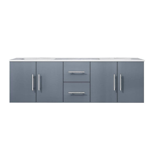 Geneva Transitional Dark Grey 60" Double Vanity | LG192260DBDS000