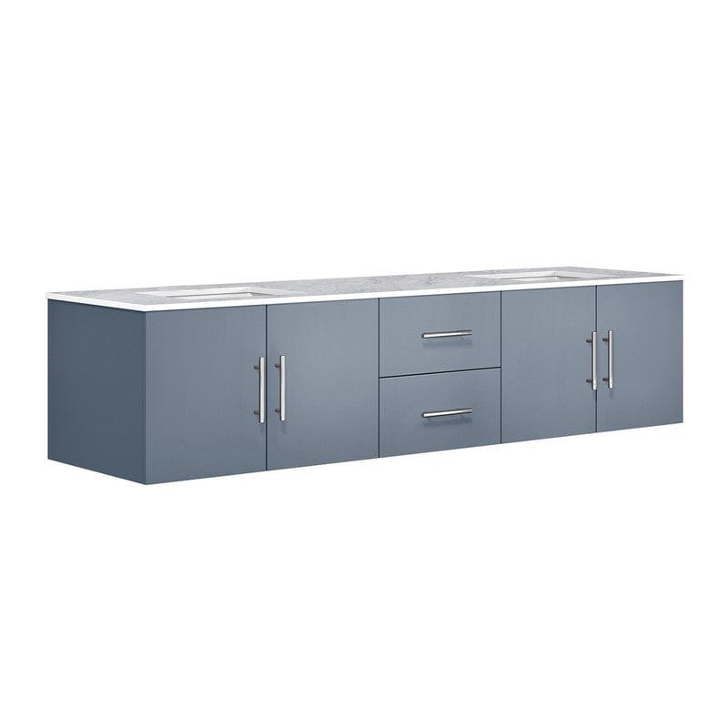 Geneva Transitional Dark Grey 80" Double Vanity | LG192280DBDS000