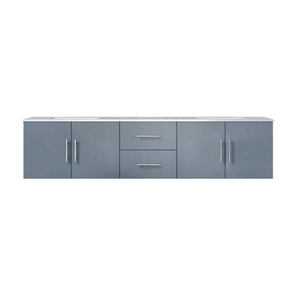 Geneva Transitional Dark Grey 80" Double Vanity | LG192280DBDS000