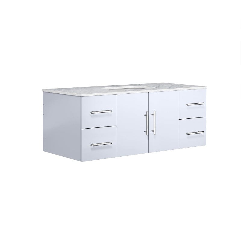 Geneva Transitional Glossy White 48" Single Vanity | LG192248DMDS000