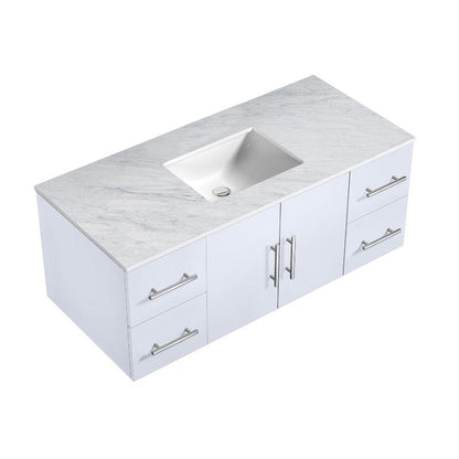 Geneva Transitional Glossy White 48" Single Vanity | LG192248DMDS000