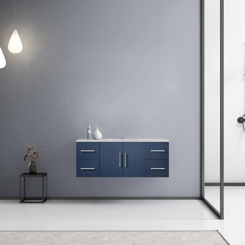 Geneva Transitional Navy Blue 48" Single Vanity | LG192248DEDS000