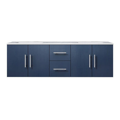 Geneva Transitional Navy Blue 60" Double Vanity | LG192260DEDS000