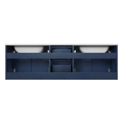 Geneva Transitional Navy Blue 60" Double Vanity | LG192260DEDS000