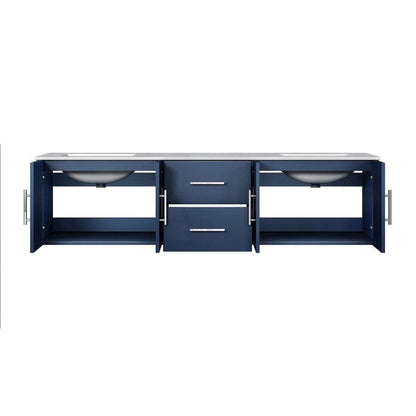 Geneva Transitional Navy Blue 72" Double Vanity | LG192272DEDS000