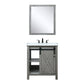 Marsyas Transitional Ash Grey 30" Single Vanity Set | LM342230SHCSM28F