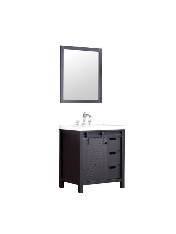 Marsyas Transitional Brown 30" Single Vanity Set | LM342230SCCSM28F