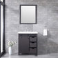 Marsyas Transitional Brown 30" Single Vanity Set | LM342230SCCSM28F