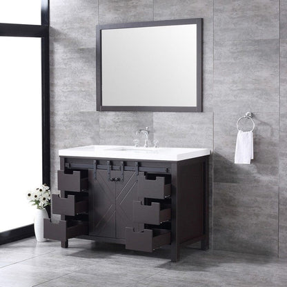 Marsyas Transitional Brown 48" Single Vanity Set | LM342248SCCSM44F