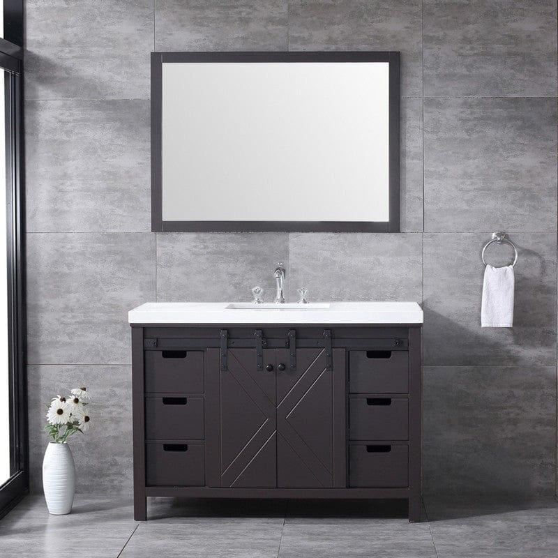 Marsyas Transitional Brown 48" Single Vanity Set | LM342248SCCSM44F