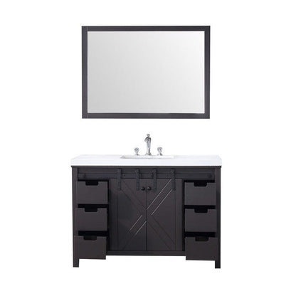 Marsyas Transitional Brown 48" Single Vanity Set | LM342248SCCSM44F