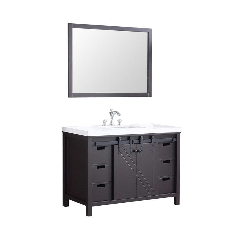 Marsyas Transitional Brown 48" Single Vanity Set | LM342248SCCSM44F