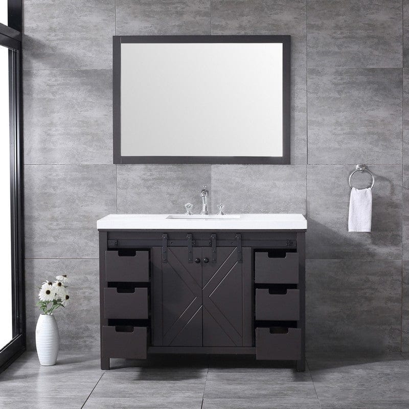 Marsyas Transitional Brown 48" Single Vanity Set | LM342248SCCSM44F