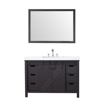 Marsyas Transitional Brown 48" Single Vanity Set | LM342248SCCSM44F