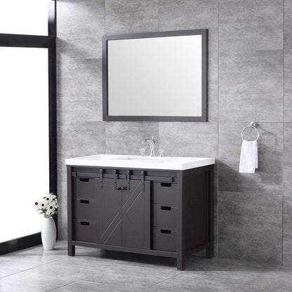 Marsyas Transitional Brown 48" Single Vanity Set | LM342248SCCSM44F