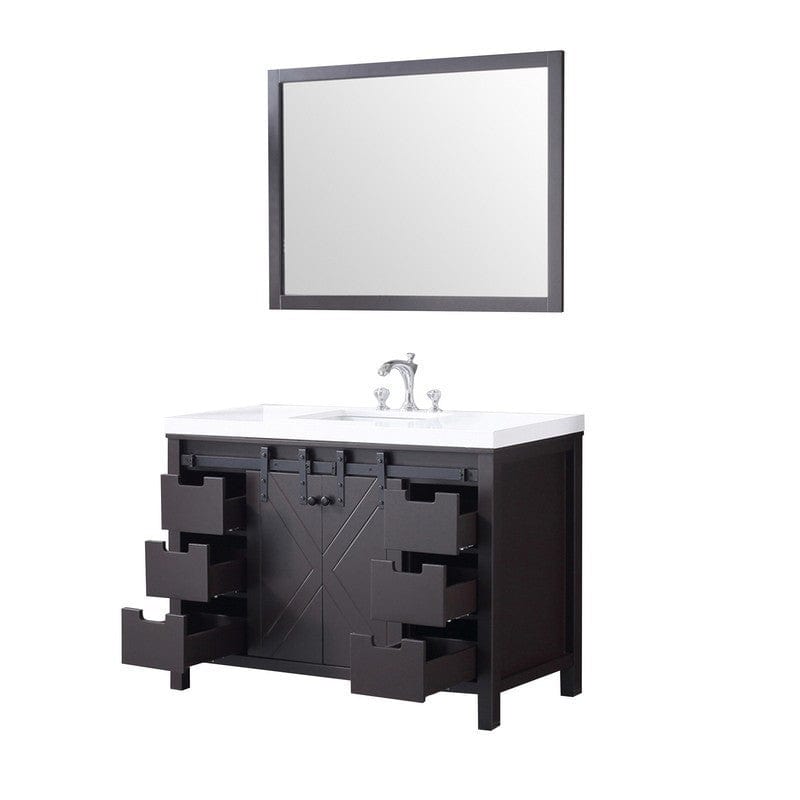 Marsyas Transitional Brown 48" Single Vanity Set | LM342248SCCSM44F