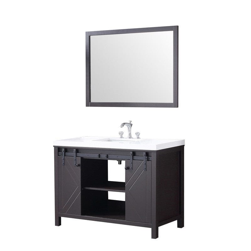 Marsyas Transitional Brown 48" Single Vanity Set | LM342248SCCSM44F