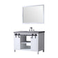 Marsyas Transitional White 48" Single Vanity Set | LM342248SAASM44F