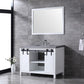 Marsyas Transitional White 48" Single Vanity Set | LM342248SAASM44F