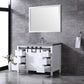 Marsyas Transitional White 48" Single Vanity Set | LM342248SAASM44F