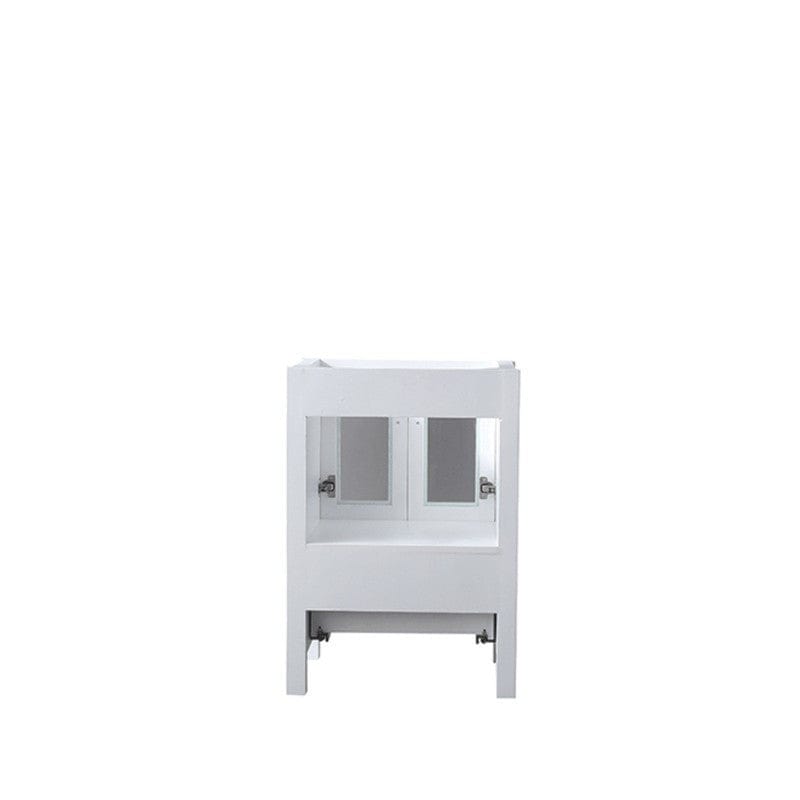 Volez Transitional White 24" Single Vanity Set | LV341824SAESM22F