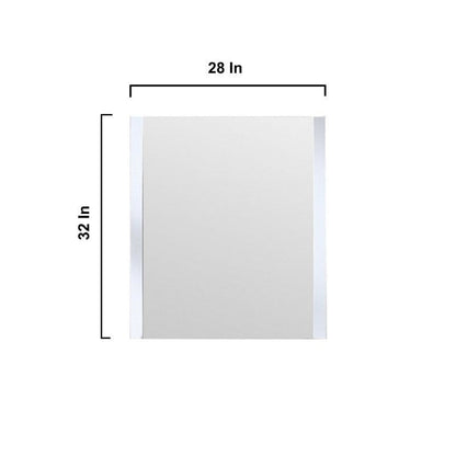 Volez Transitional White 30" Single Vanity Set | LV341830SAESM28F