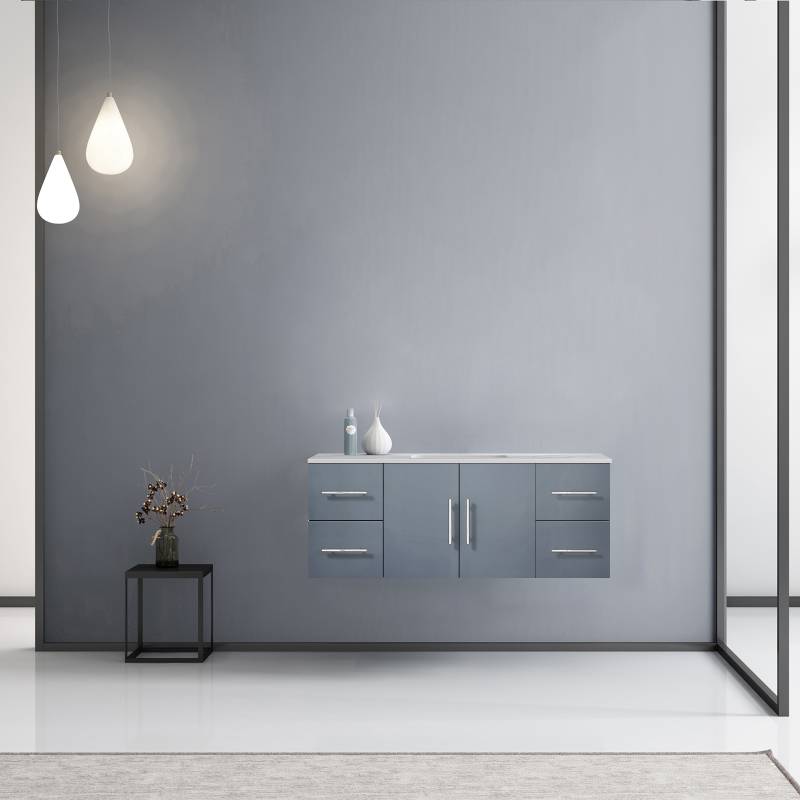 Geneva Transitional Dark Grey 48" Single Vanity | LG192248DBDS000