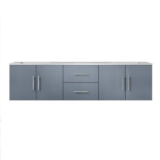 Geneva Transitional Dark Grey 72" Double Vanity | LG192272DBDS000