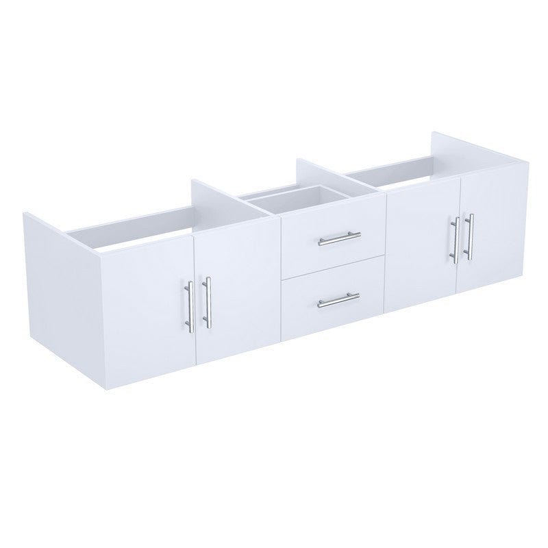 Geneva Transitional Glossy White 72" Vanity Cabinet Only | LG192272DM00000