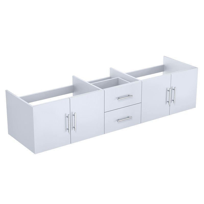 Geneva Transitional Glossy White 80" Vanity Cabinet Only | LG192280DM00000