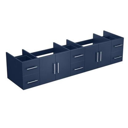 Geneva Transitional Navy Blue 84" Vanity Cabinet Only | LG192284DE00000